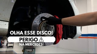 Olha esse disco perigo na Mercedes ⚠️