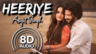 Heeriye - 8D Audio | Dulquer Salmaan | Jasleen Royal | Arijit Singh | Aditya Sharma | Taani Tanvir