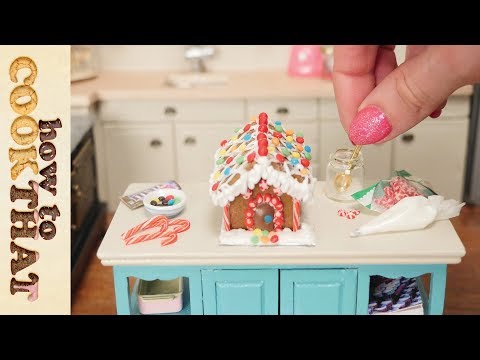 Teeny Weeny Challenge #3 How Small Can I Bake a Gingerbread House? How To Cook That Ann Reardon Teeny Weeny Challenge #3 How Small Can I Bake a Gingerbread House? How To Cook That Ann Reardon