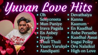 Yuvan Love Hit Songs | Yuvan Romantic Tamil Songs | All Favourite Songs | Audio Jukebox