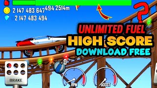 Hill climb racing |new high score with fast car|roller coasters |unlimited fuel⛽|survival sachin