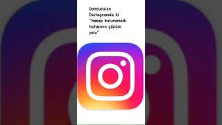 Dondurulan Instgram hesabını geri açma