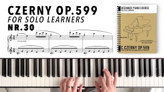 Czerny op.599 nr.30 Piano Tutorial | Practical Method for Beginners