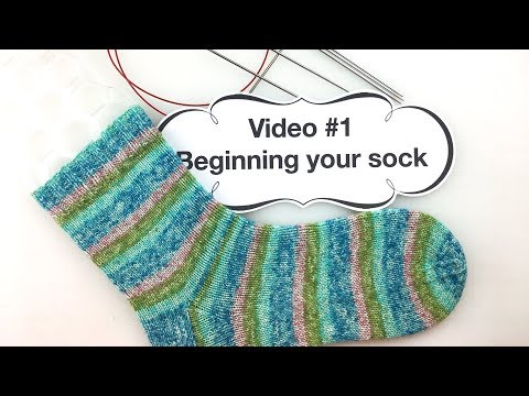 Learn to Knit Socks - #1: Beginning Your Sock Learn to Knit Socks - #1: Beginning Your Sock