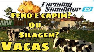 Como alimentar vacas???  Farming Simulator 23 mobile