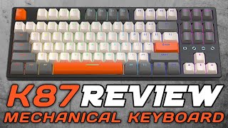 New Ziyoulang K87 Review: Best Selling TKL Mechanical Keyboard in Shopee (2024)