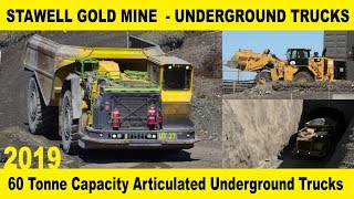 Stawell Gold Mine 2019 - Articulated Underground Trucks - 60 tonne capacity - Australian Trucks