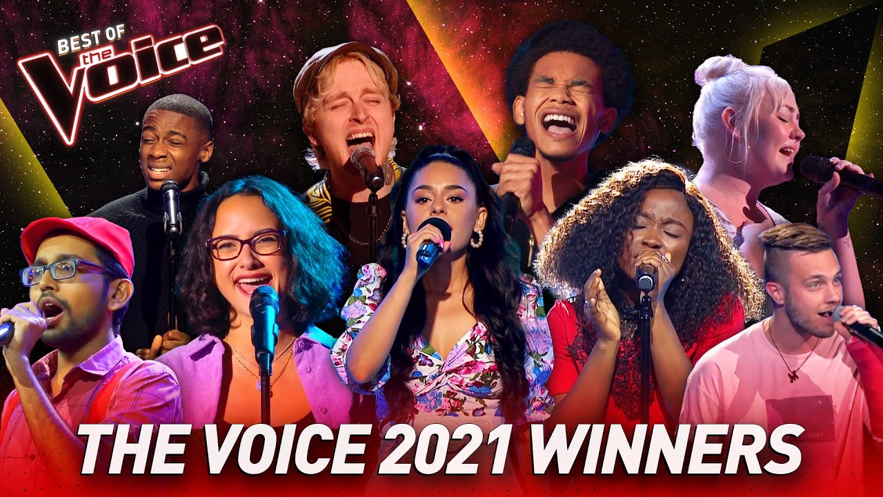 Blind Auditions Of Every The Voice 2021 Winner Mega Compilation Youtube