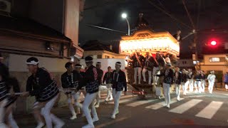 令和元年 小阪だんじり祭り 宵宮 子供曳行 2019/10/04(金)