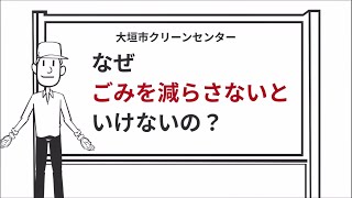 なぜごみを減らさないといけないの？