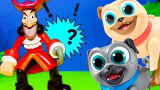 Puppy Dog Pals' Bingo and Rolly Hidden with Mickey Mouse