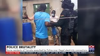 Some residents of Tamale assaulted by Police over illegal electricity connections (21-9-21)