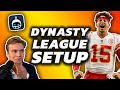 How To Setup & Join A Dynasty Fantasy Football League + Mistakes To Avoid