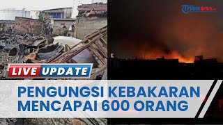 UPDATE KORBAN: Jumlah Pengungsi Terdampak Kebakaran Depo Pertamina Plumpang Mencapai 600 Orang