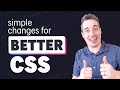 3 super small changes to improve your CSS