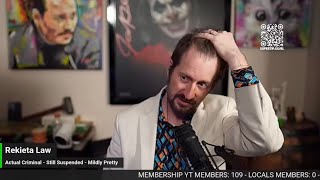 Rekieta Law: Early Leopard, Wshing Death is FINE, & Not? a Coke Head (May 31, 2026)