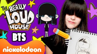 Draw Your Character Challenge! | Really Loud House Behind the Scenes | Nickelodeon