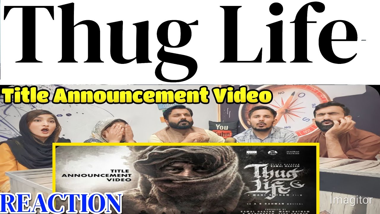 Thug Life | KH234 | Title Announcement Video | Kamal Haasan | Mani ...