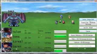 Windows Visual Basic 2010 - League of Legends RPG Game