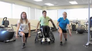 Beginner exercise video for kids, adults, and people with disabilities (PART 1)