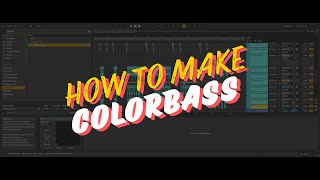 How to make a color bass drop using layers