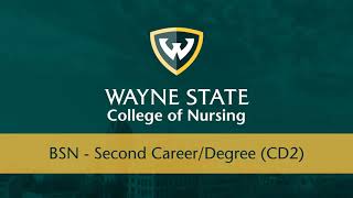 BSN Second Career/Degree program overview