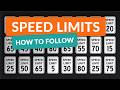 How to Adjust Your Speed When Driving | Speed Limits