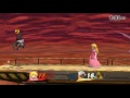 Super Smash Bros Wii U Online Battle Peach vs. Toon Link