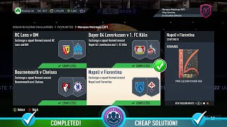 FIFA 23 Marquee Matchups [XP] - Napoli v Fiorentina SBC - Cheap Solution & Tips