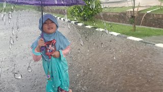 Hujan Deras🌧️ Salsa Pergi Mengaji _ Ternyata Libur😱 | Salsa and Family