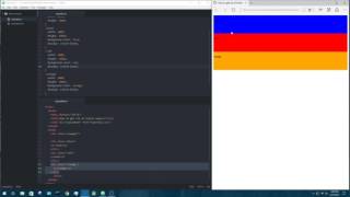 How to Remove Space Between Inline-block and Block Elements Using HTML and CSS in Atom