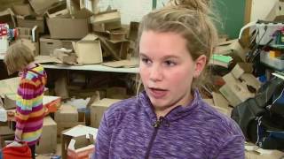 Learning in Limestone - The Cardboard Challenge at Joyceville P.S.
