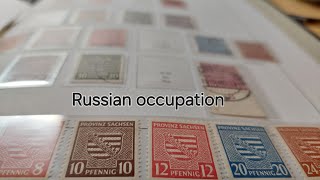 Old German Russian occupation and some CCCP stamps.