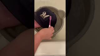 How to Strip and Clean a Hat: Huge Transformation!! 🤢