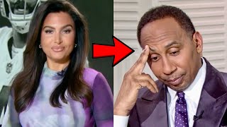 Molly Qerim METOO Attempt On Stephen A Smith Fails After He CHECKS Her Live On First Take