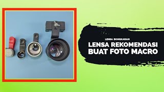 4 Lensa Bongkaran Favorit Buat Foto Macro Pakai HP