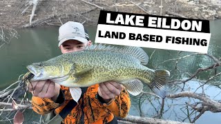 Lake Eildon Land Based Fishing for Yellowbelly & Murray Cod