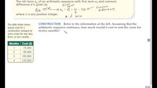 Algebra 2 Section 11 1 Arithmetic Sequences