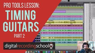 How To Quantize Guitars Quickly in Pro Tools - DigitalRecordingSchool.com