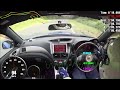 20241014 スキルカップ＠エビス西 決勝レース tachobei grb impreza wrx sti