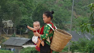 The Real Life of a 17-Year-Old Single Mother & Harvesting Wild Bamboo Shoots | L