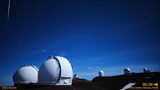 ハワイ・マウナケア星空ライブカメラ 2023年6月4日UTの流星ダイジェスト/Meteors over Maunakea, Hawaii, 4 June 2023 UT