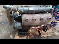 Deutz Diesel engine MODEL number F4L 1011 starring the engine check the engine smoke