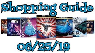 New 4K, Blu-Ray, DVD, Steelbook Shopping Guide, and Reviews for 6/25/19
