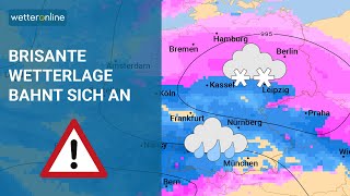 Turbulentes Wetter: Zwischen Schneechaos und Frühlingshauch (25.1.2021)