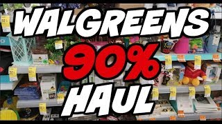 Walgreens 90% Haul Over $200 Worth of Savings July 17th 2019