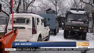 Jammu \u0026 Kashmir: Encounter underway in Awantipora