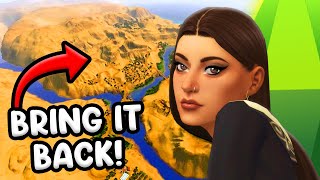 Why The Sims 4 Needs a NEW DESERT WORLD 🐪