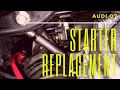 Audi Q7 Starter motor replacement