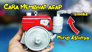 Diy Cara saya membuat asap untuk miniatur mesin diesel